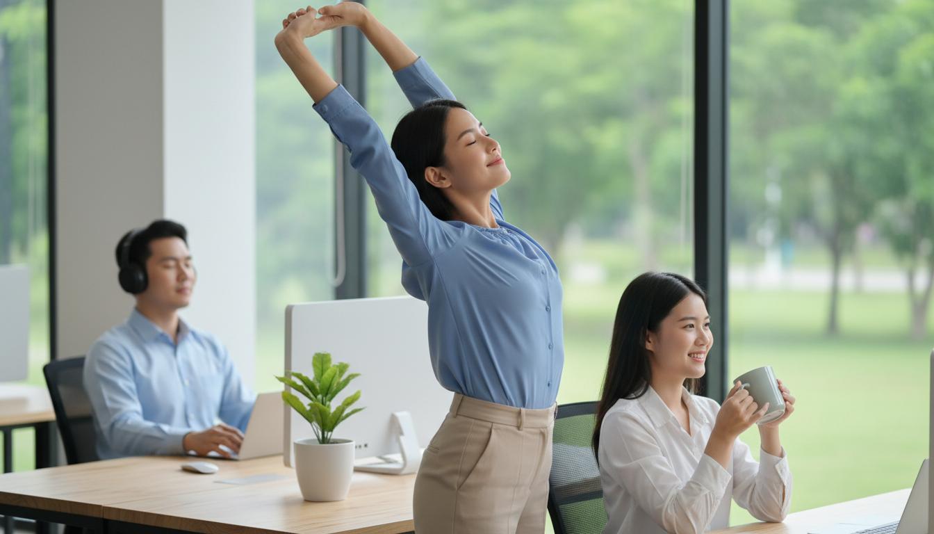 Jak zredukować stres w pracy biurowej: praktyczne wskazówki