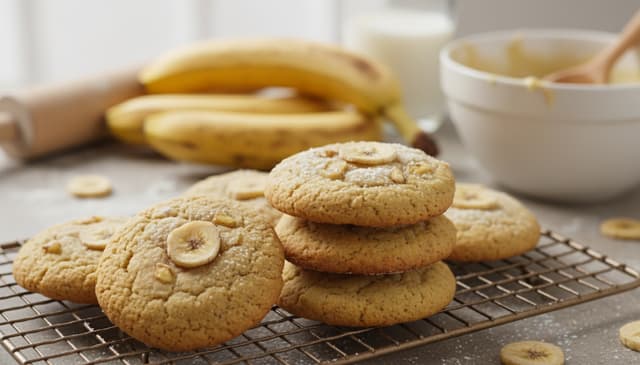 Jak zrobić domowe ciasteczka bananowe: praktyczny przewodnik