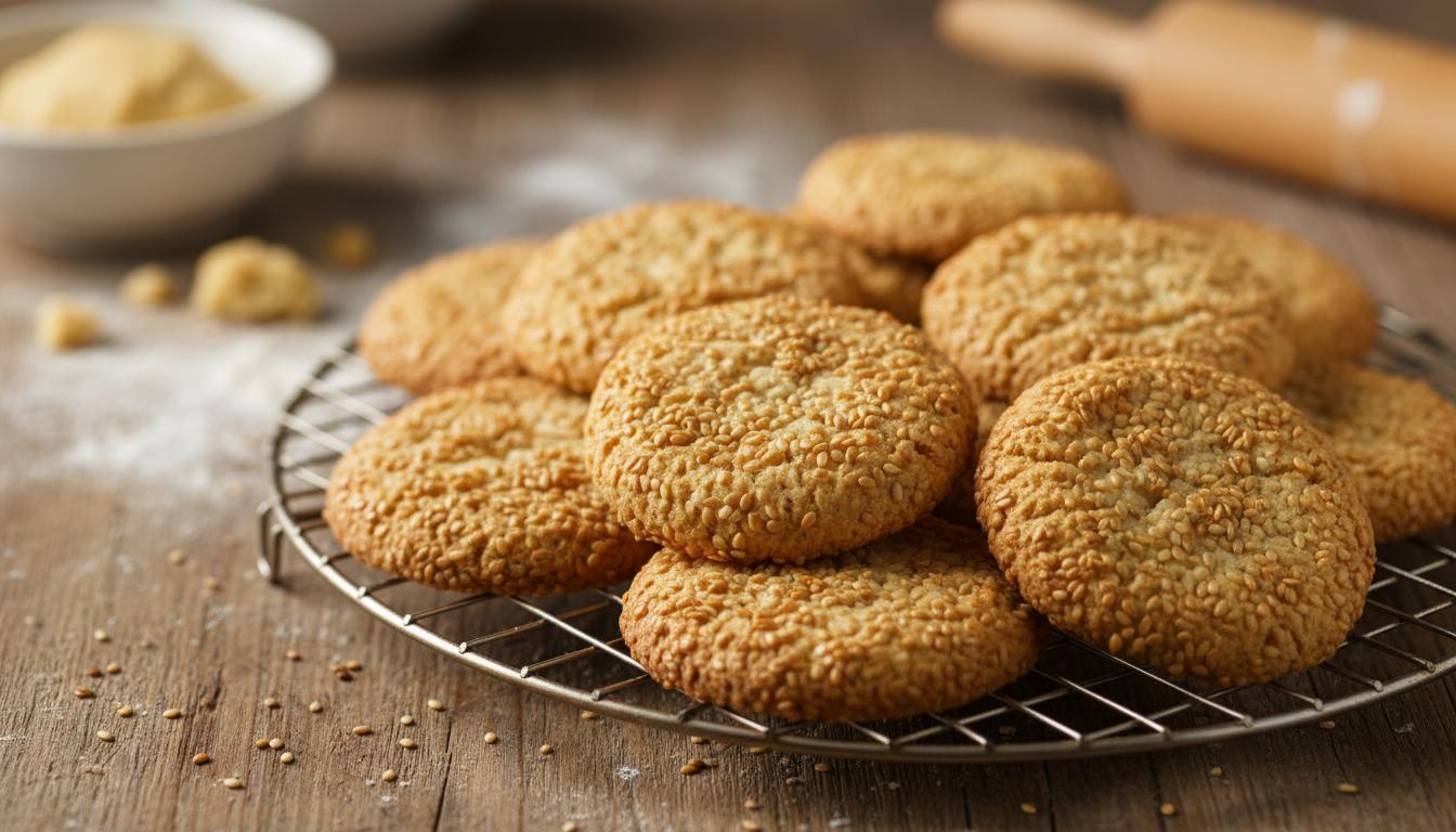 Jak zrobić domowe ciasteczka sezamowe: praktyczny przewodnik