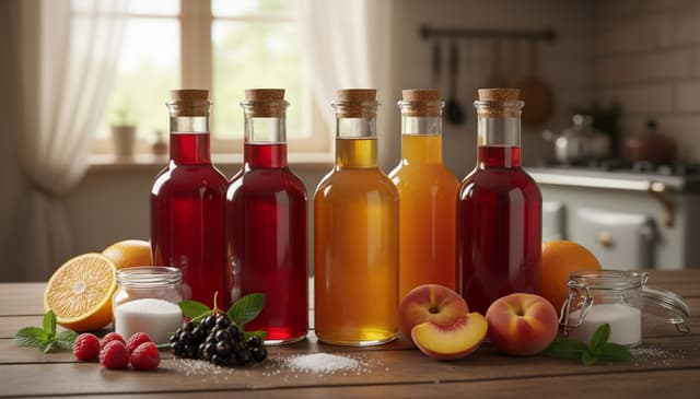 Jak zrobić domowe syropy owocowe: praktyczny przewodnik krok po kroku