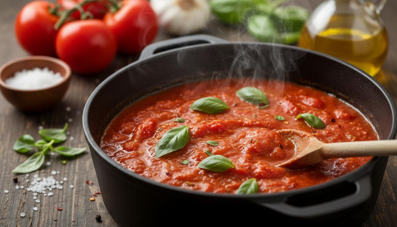 Jak zrobić idealny sos pomidorowy: praktyczny przewodnik krok po kroku