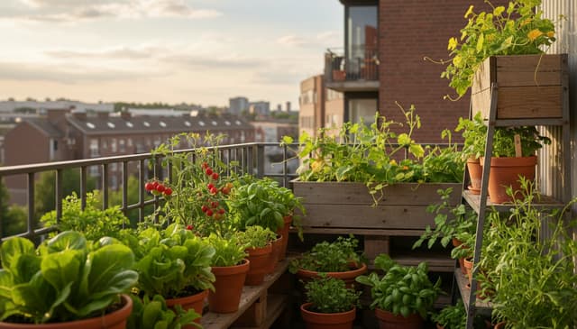 Jak zrobić ogród warzywny na balkonie: praktyczny przewodnik