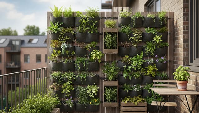 Jak zrobić ogród wertykalny na balkonie: praktyczny przewodnik
