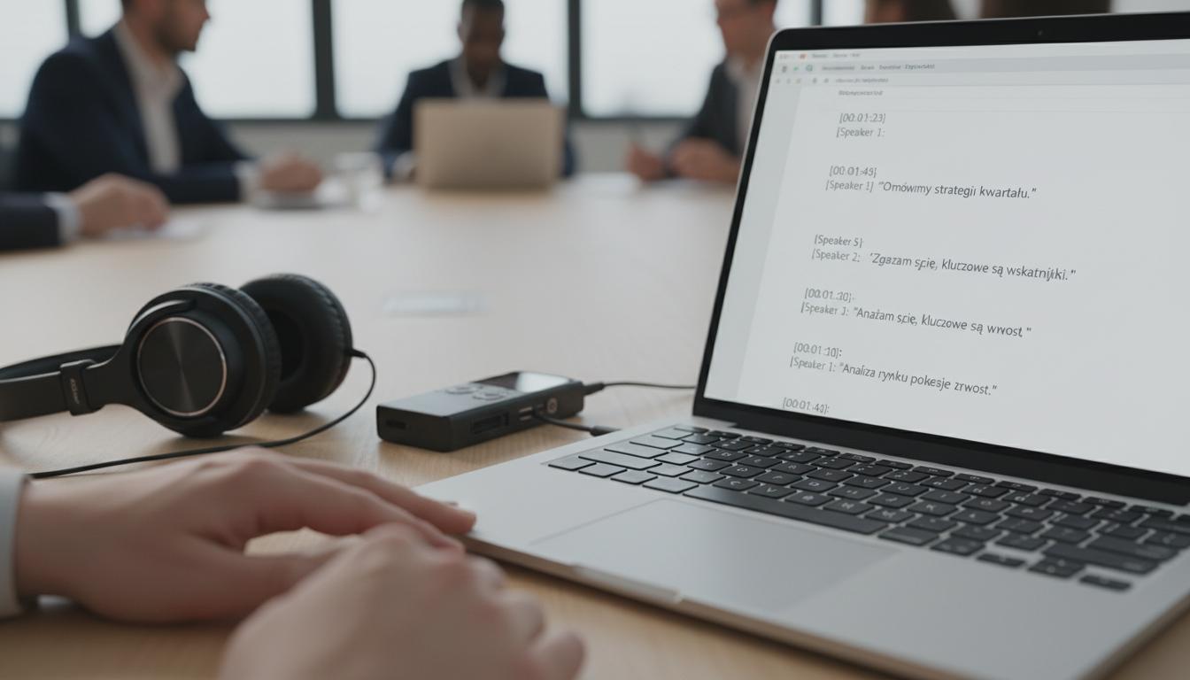 Jak zrobić transkrypcję spotkania: kompletny przewodnik dla początkujących