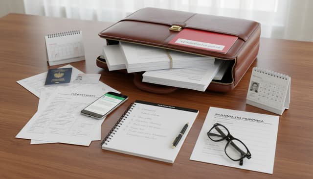 Jakie informacje zabrać na spotkanie z prawnikiem: praktyczny przewodnik