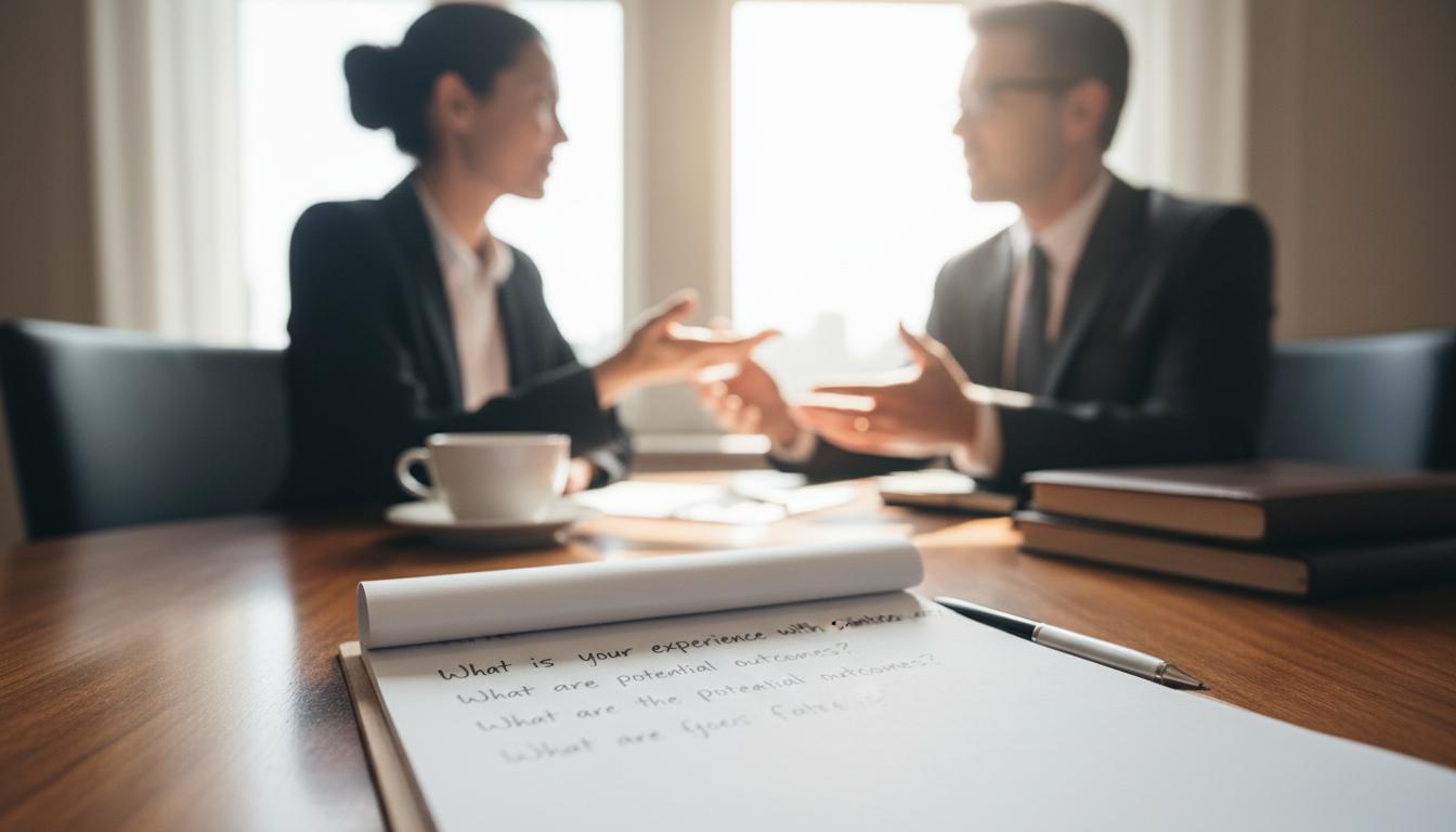 Jakie pytania zadawać prawnikom: praktyczny przewodnik dla klientów