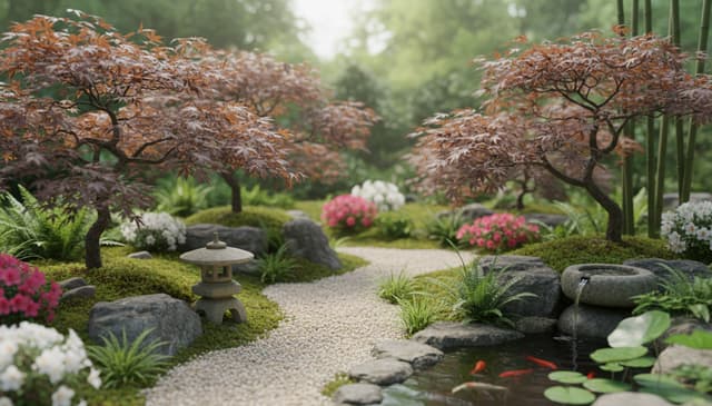 Jakie rośliny do ogrodu japońskiego: praktyczny przewodnik