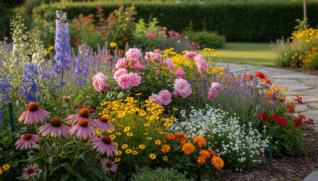 Jakie rośliny na rabaty kwiatowe wybrać: praktyczny przewodnik
