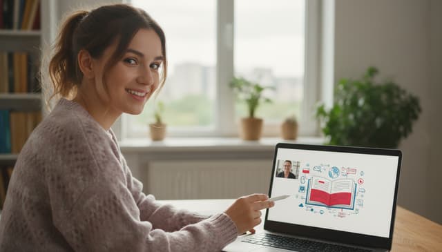 Język polski korepetycje online: jak skutecznie się uczyć zdalnie