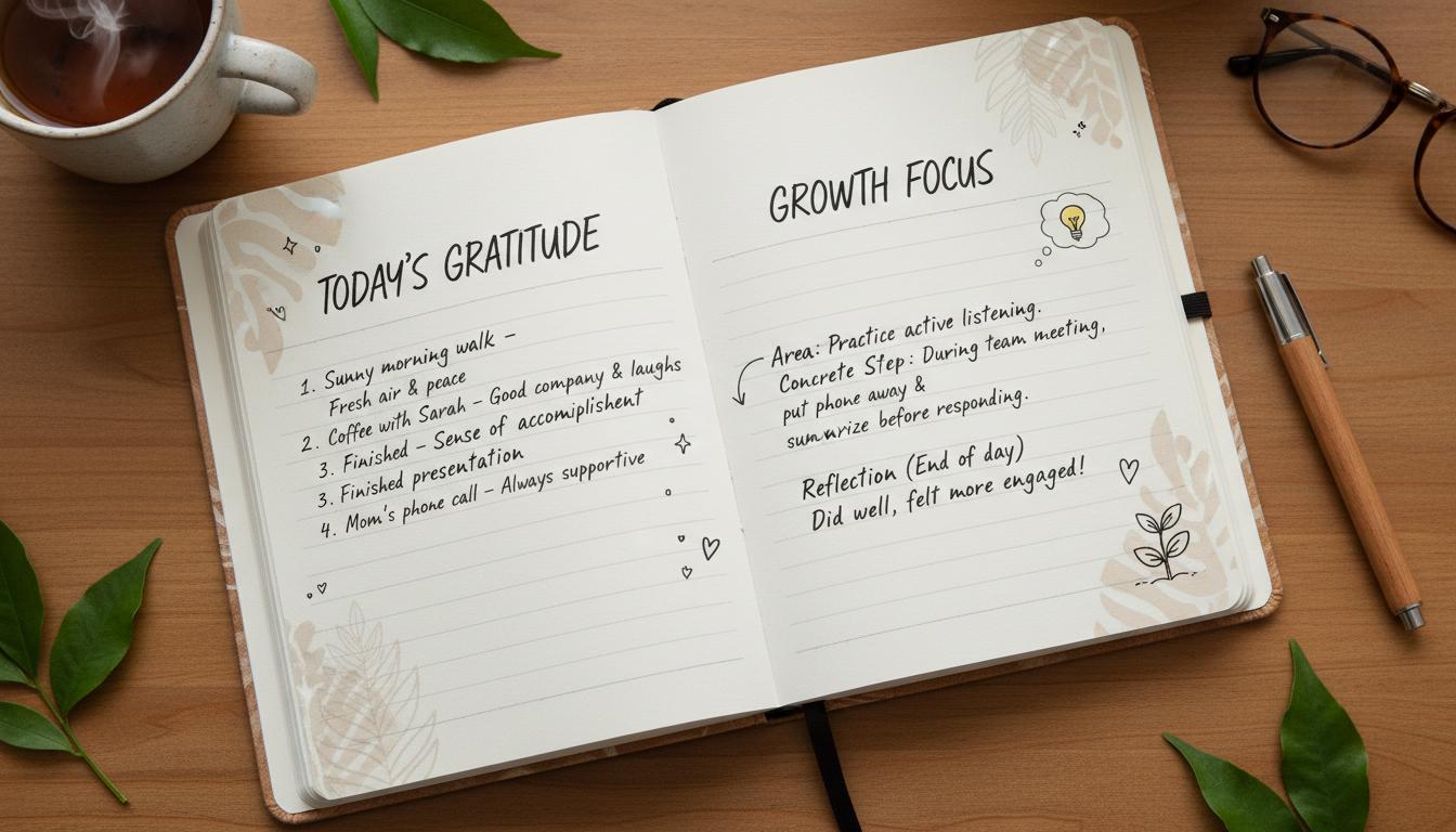 Journal Ideas for Self-Improvement: Practical Prompts to Grow Daily