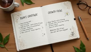 Journal ideas for self-improvement: practical prompts to grow daily