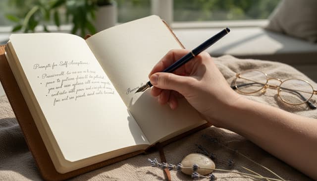 Journal Prompts for Self-Acceptance: a Practical Guide to Inner Growth