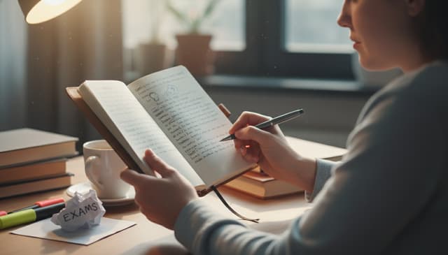 Journaling for Exam Stress: Practical Strategies to Stay Calm and Focused