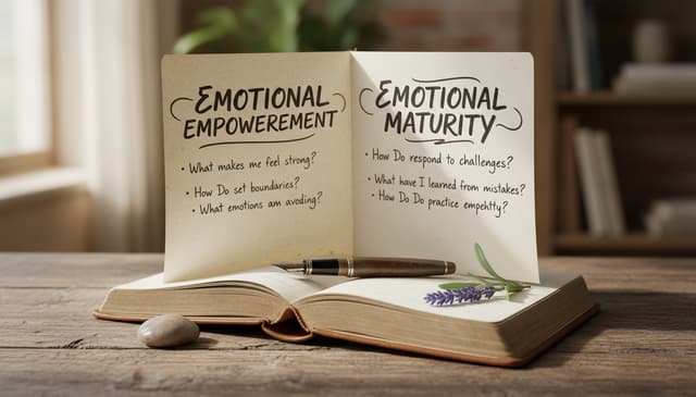 Journaling Prompts for Emotional Empowerment and Maturity: a Practical Guide