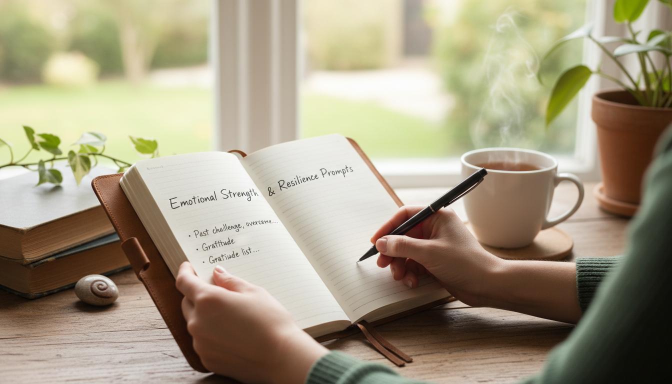 Journaling Prompts for Emotional Strength and Resilience: Practical Guide