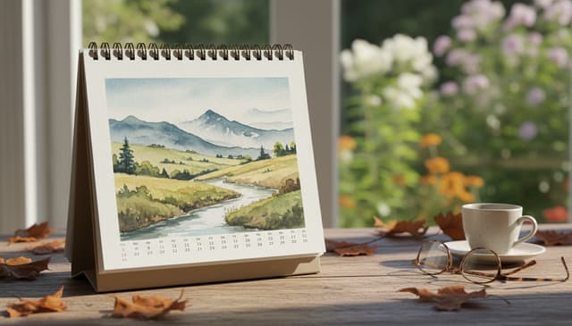 Kalendarz biurkowy: praktyczny przewodnik po wyborze i zastosowaniu