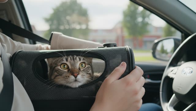 Kiedy jechać z kotem do weterynarza: praktyczny przewodnik