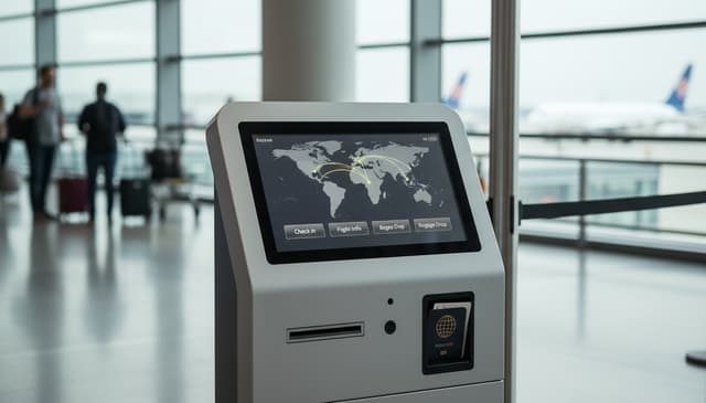 Kiosk odprawowy: jak działa i dlaczego warto go używać