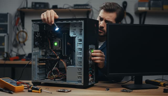 Komputer się nie włącza – co zrobić krok po kroku?