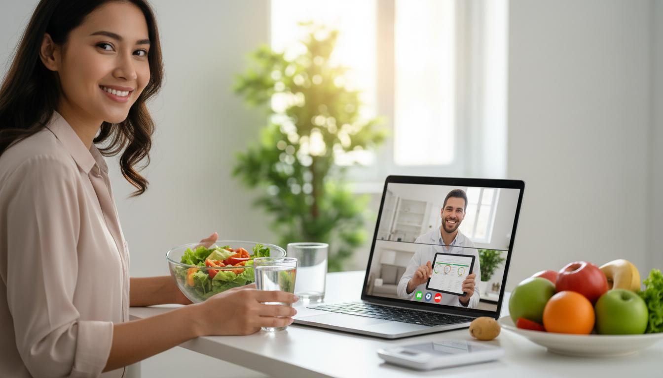 Konsultacje dietetyczne online: jak skorzystać z porady specjalisty