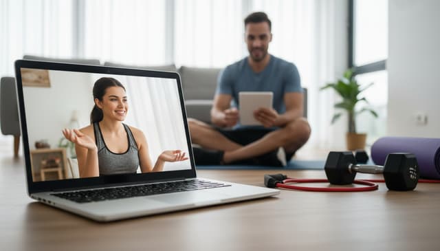 Konsultacje fitness online: jak skutecznie trenować zdalnie