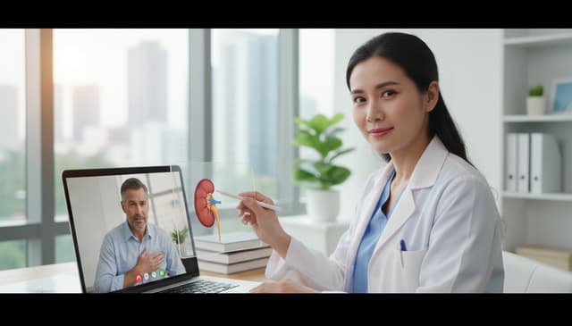 Konsultacje nefrologiczne online: jak działają i kiedy warto z nich skorzystać