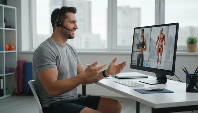 Konsultacje online trener: jak skutecznie korzystać z treningów zdalnych