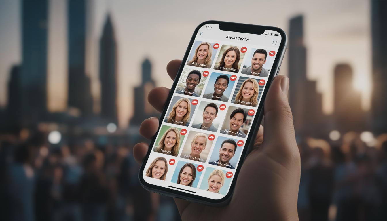 Jak działa kontakt z celebrytami przez aplikację mobilną?