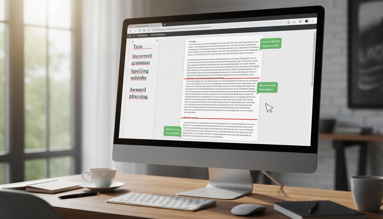 Korekta tekstów online: praktyczny przewodnik dla każdego autora