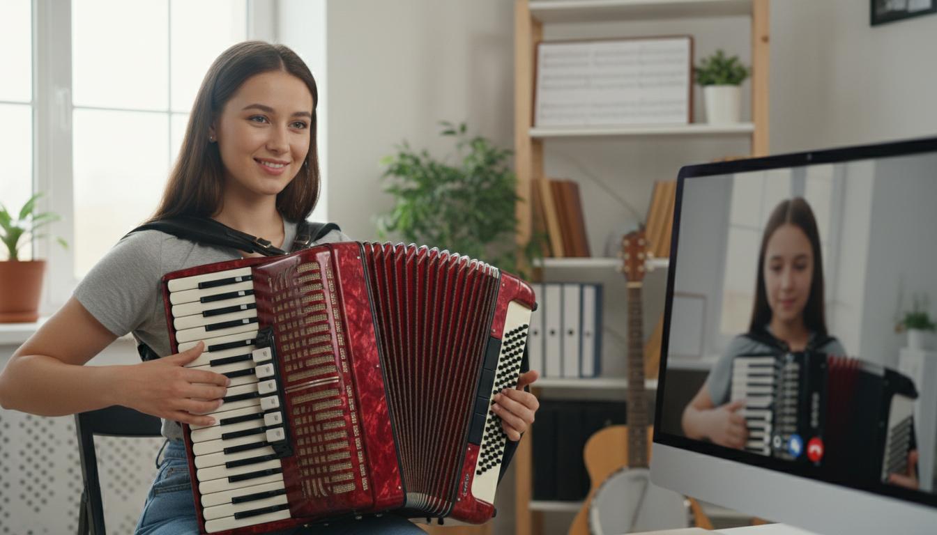 Korepetycje akordeon online: jak wybrać najlepsze zajęcia dla siebie