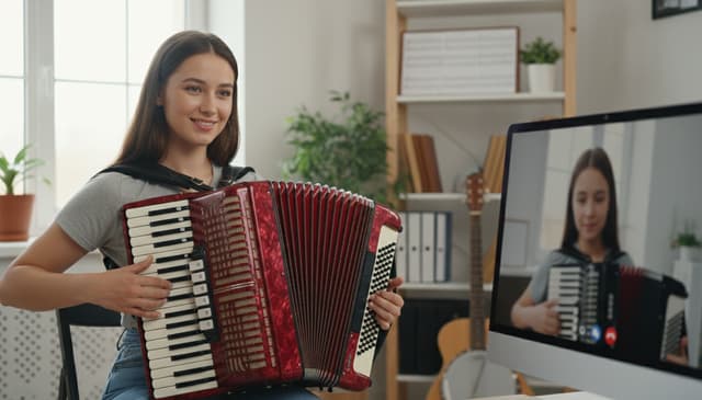 Korepetycje akordeon online: jak wybrać najlepsze zajęcia dla siebie
