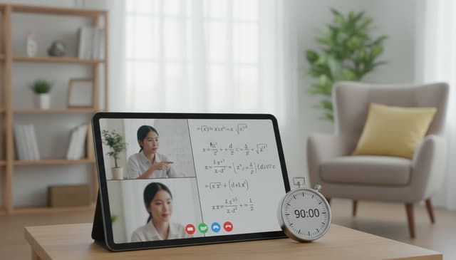 Korepetycje online 90 minut: jak maksymalnie wykorzystać czas nauki