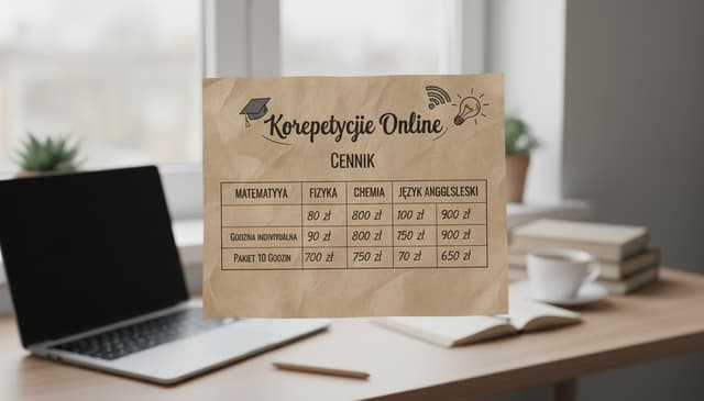 Korepetycje online cennik: jak wybrać najlepszą ofertę dla siebie