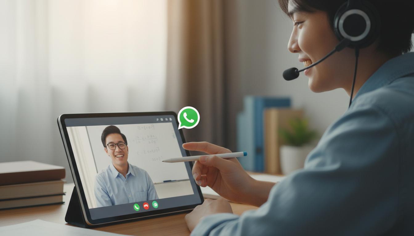 Korepetycje online WhatsApp: jak skutecznie uczyć się zdalnie