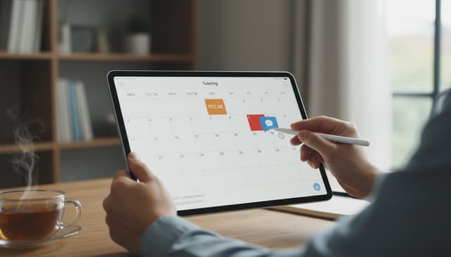 Korepetycje online: jak skutecznie zmienić termin zajęć
