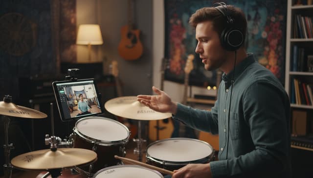 Korepetycje perkusja online: praktyczny przewodnik dla początkujących
