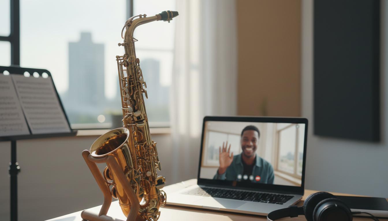 Korepetycje saksofon online: jak skutecznie uczyć się z domu