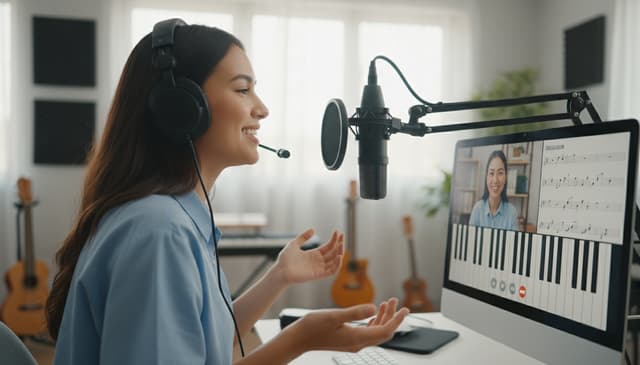 Korepetycje śpiew online: jak skutecznie rozwijać swój głos