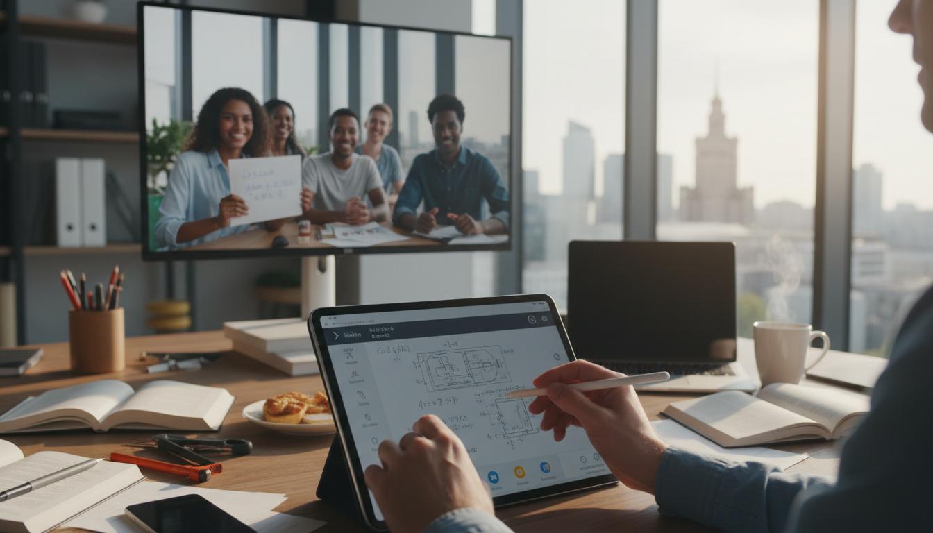 Korepetycje warsztat online: jak skutecznie uczyć na odległość