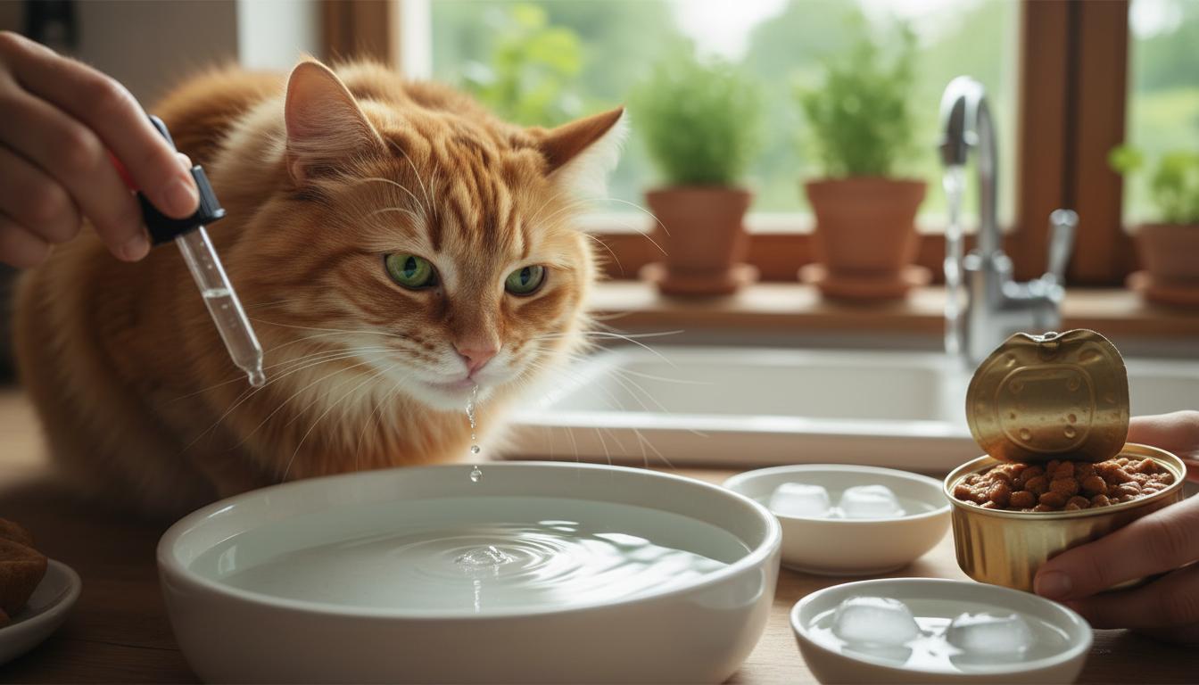 Kot nie chce pić wody – co robić, aby zadbać o jego zdrowie