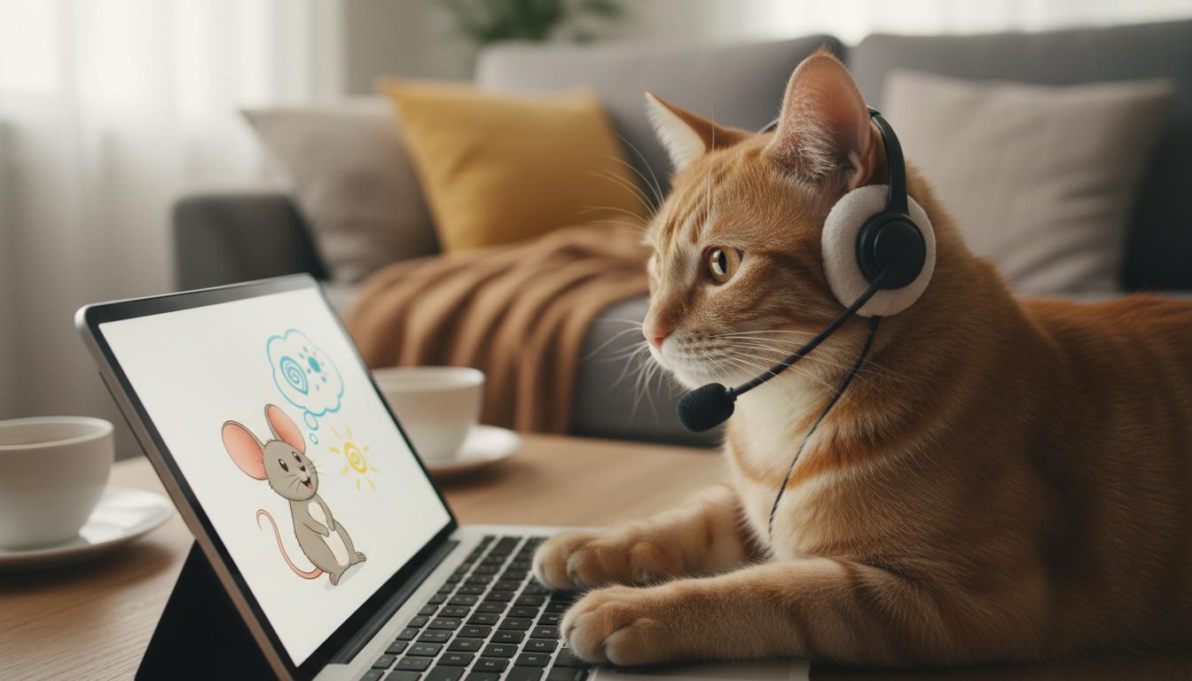 Kot online terapia emocjonalna: jak działa wsparcie zdalne dla kota