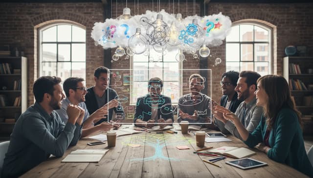 Kreatywne sesje generowania pomysłów: praktyczny przewodnik