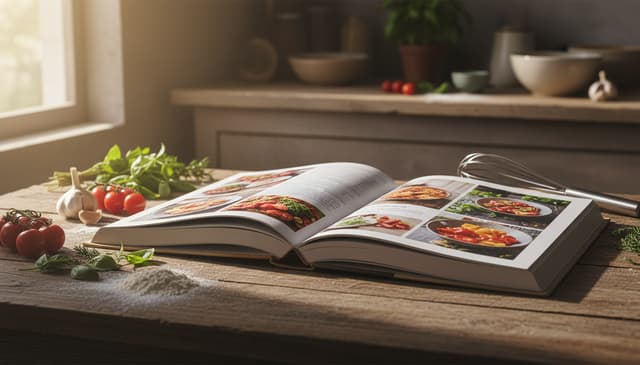 Książka kulinarna: praktyczny przewodnik po smakach i technikach gotowania