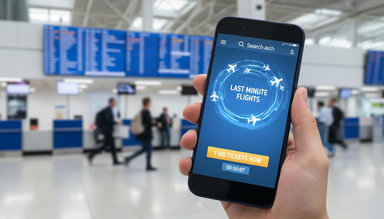 How Last-Minute Ticket Finder Simplifies Booking Flights on Futureflights.ai