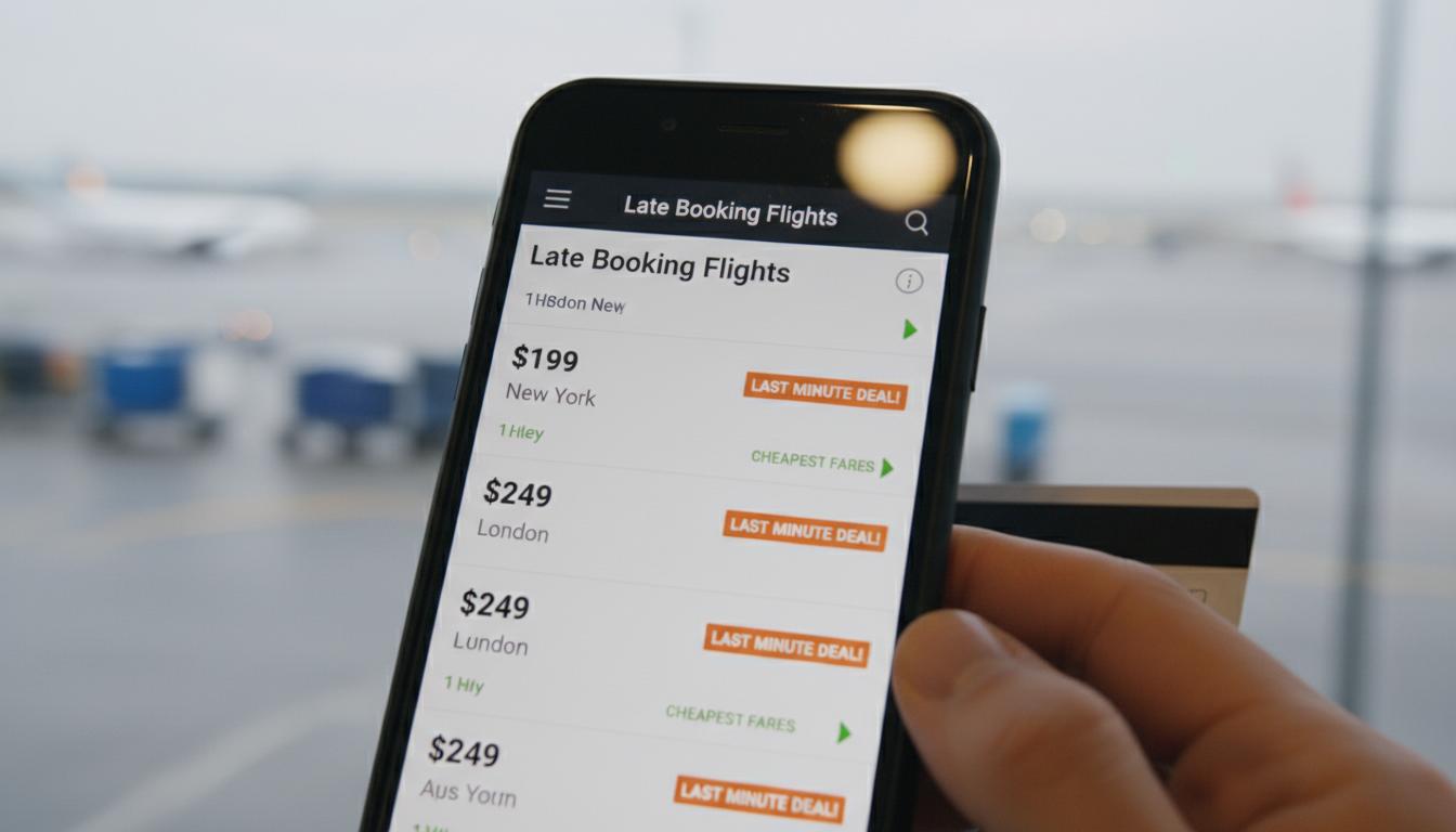 How to Find Late Booking Flights Cheap Without Breaking the Bank