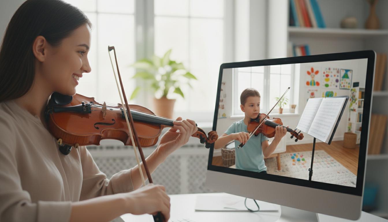 Lekcje skrzypiec online: praktyczny przewodnik dla początkujących