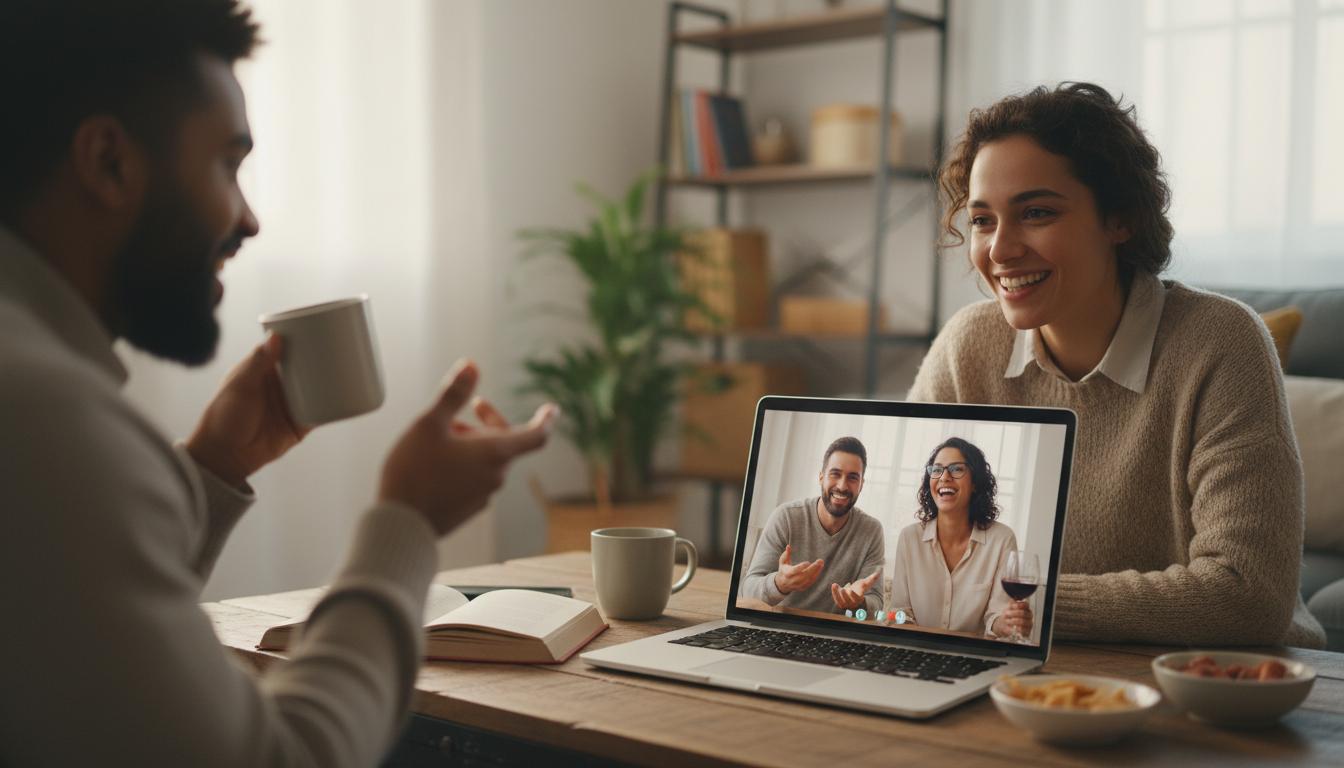 Lekka rozmowa online po pracy: jak skutecznie się zrelaksować