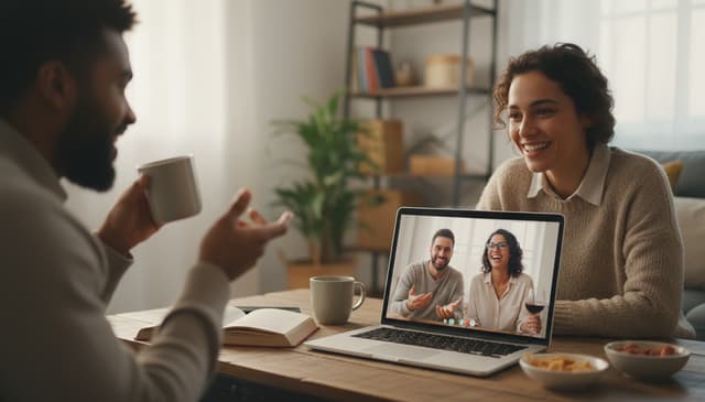 Lekka rozmowa online po pracy: jak skutecznie się zrelaksować