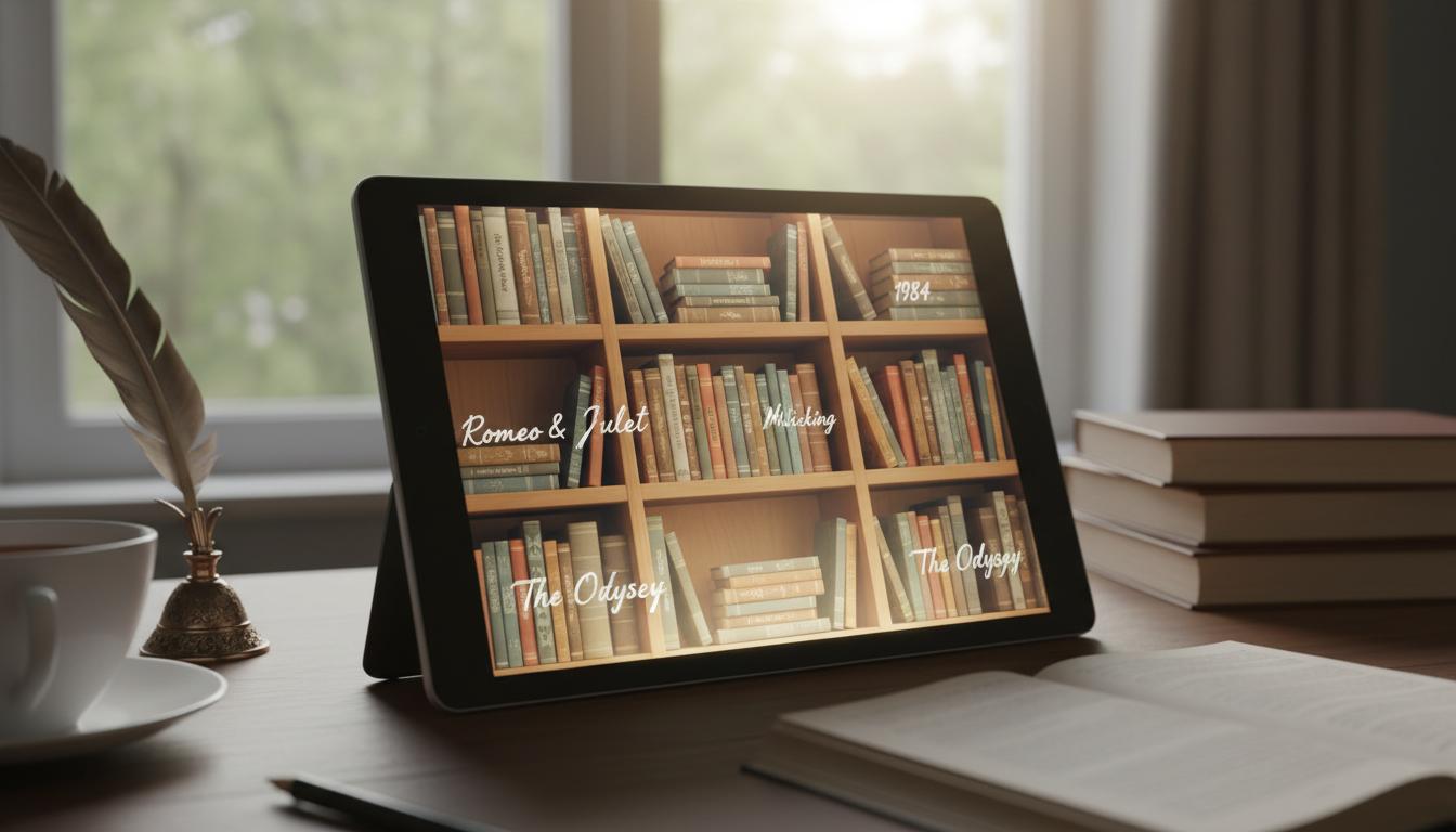 Lektury szkolne online: jak efektywnie korzystać z zasobów cyfrowych