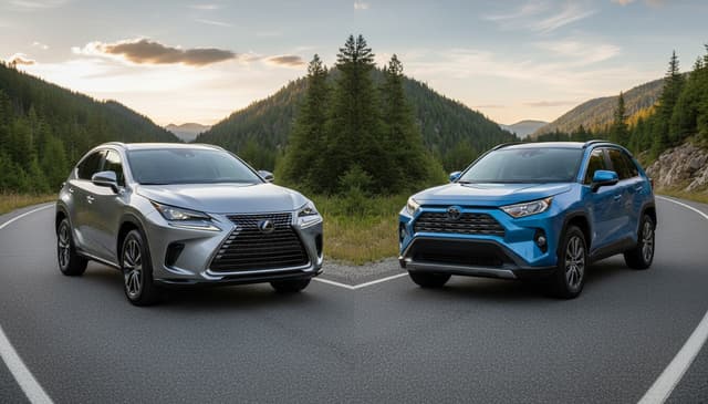 Lexus NX Vs Toyota Rav4: Complete Guide to Two Popular Suvs in 2024